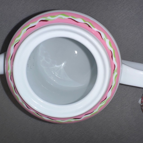 Mother's Day Gift--Vera Bradley Pinwheel Pink Teapot - Picture 5 of 6